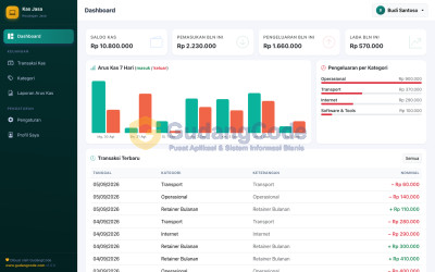 Aplikasi Keuangan Jasa & Freelance