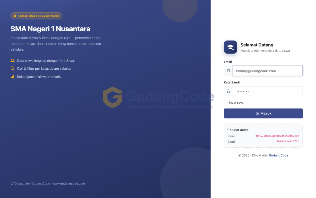 Student Data Management App