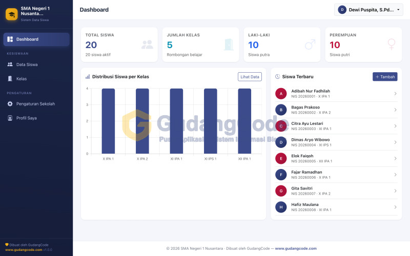 Student Data Management App