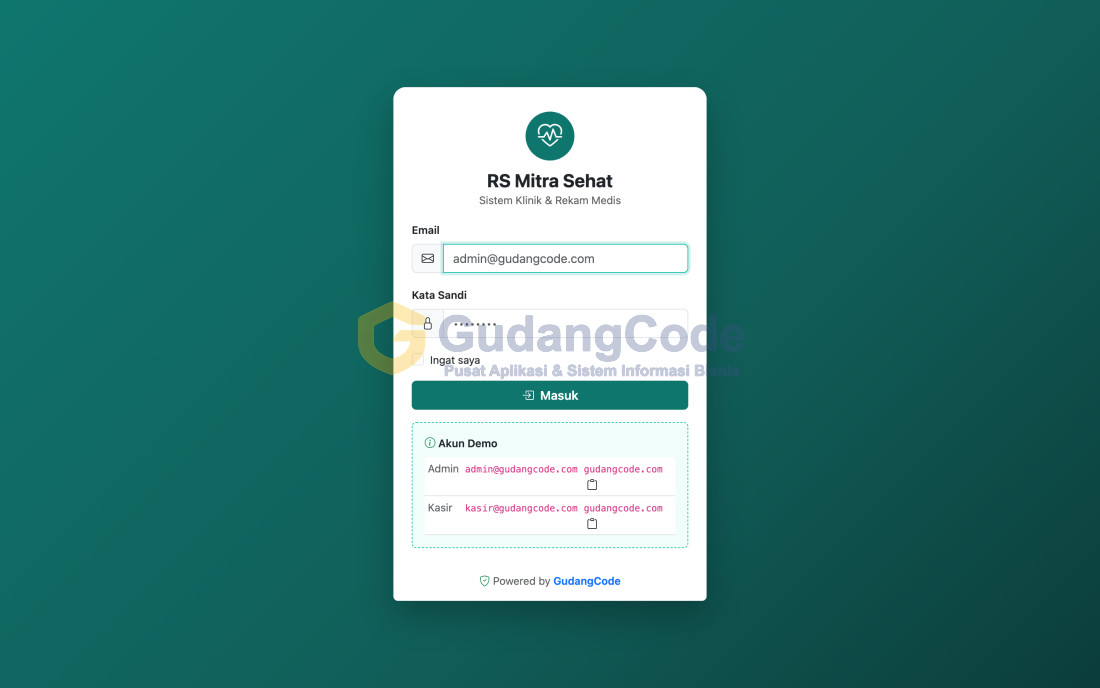 Aplikasi SIMRS Mini - Aplikasi SIMRS Mini — Screenshot 1