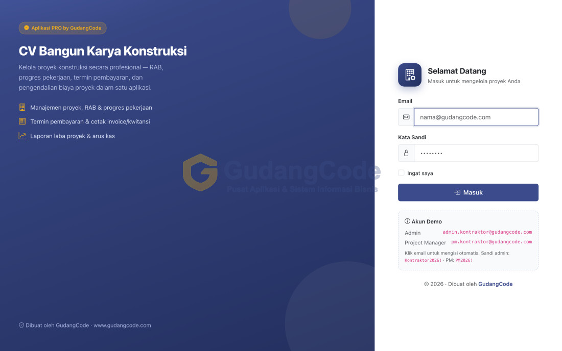 Contractor & Construction Management App
