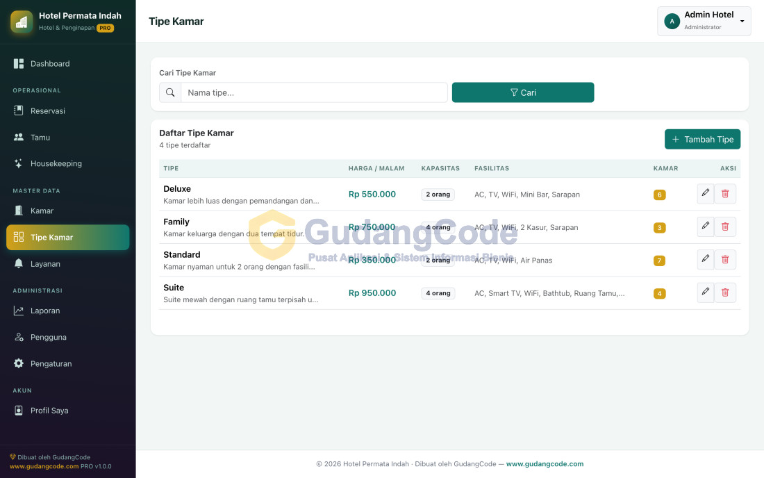 Hotel & Lodging App