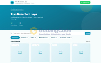 Aplikasi Katalog Produk