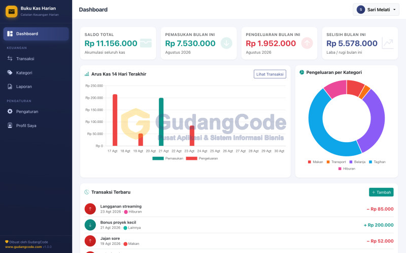 Daily Finance Tracker App