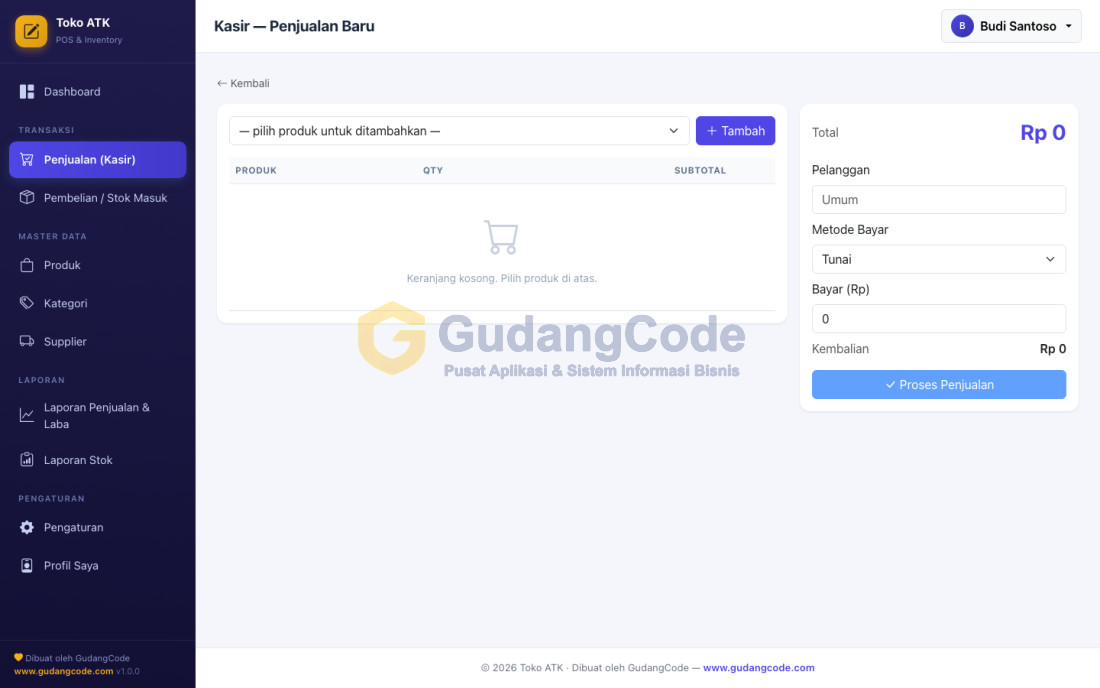 Stationery Store POS App
