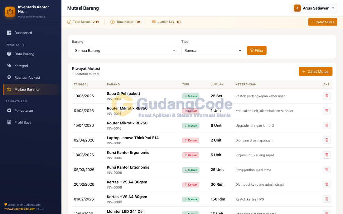 Inventory Management App