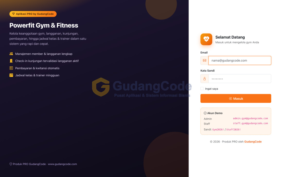 Gym & Fitness Membership App