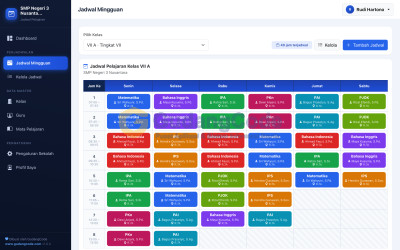 Aplikasi Jadwal Pelajaran