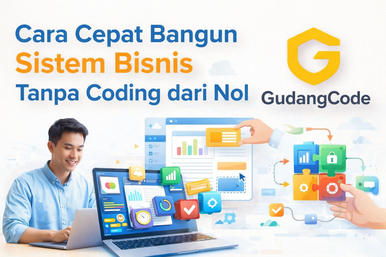 How to Quickly Build a Business System Without Coding from Scratch